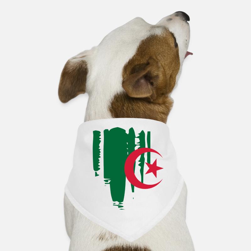 Algerian Flag Dog Bandana