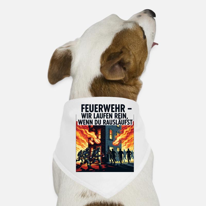 Fire brigade: We run in Dog Bandana