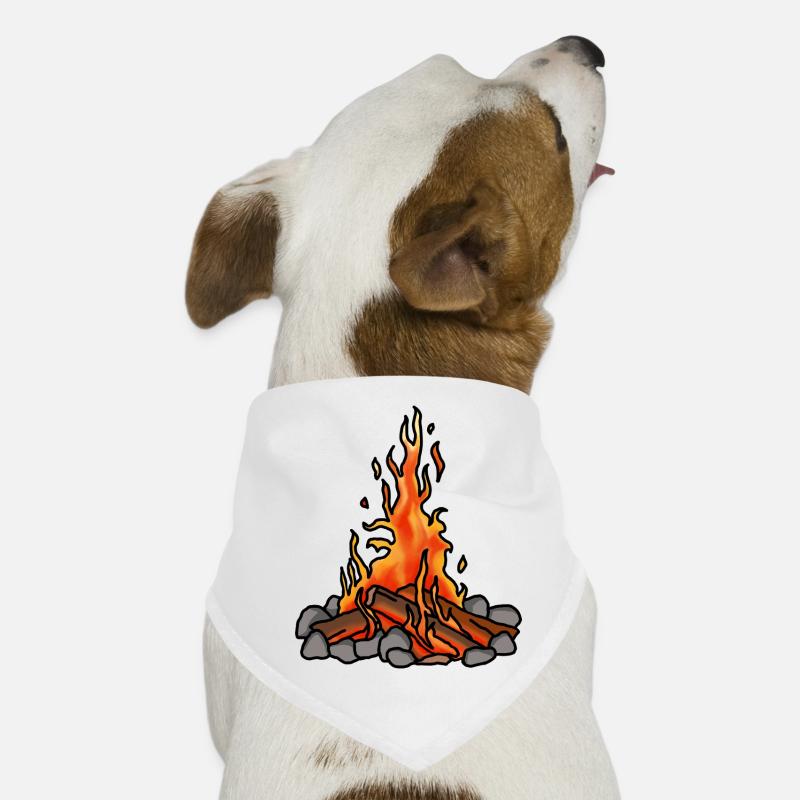 Feu de camp Bandana pour chien