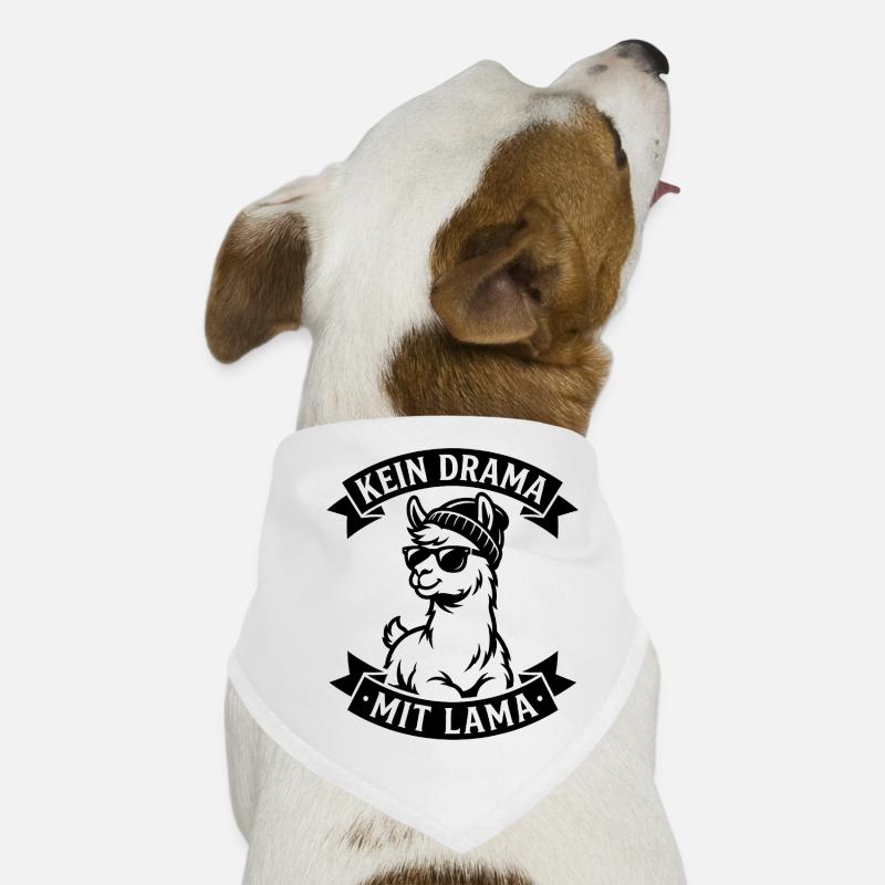 No drama with llama Dog Bandana
