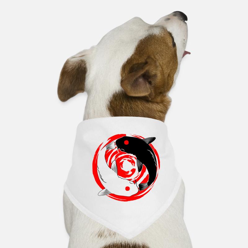 Koi YinYang Bandana pour chien