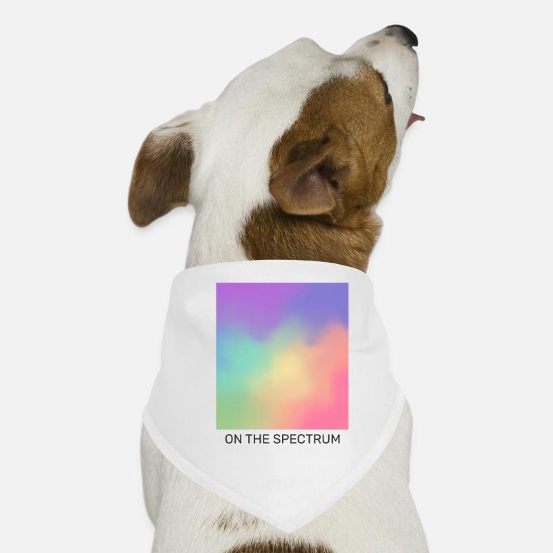 Sur le spectre Bandana pour chien