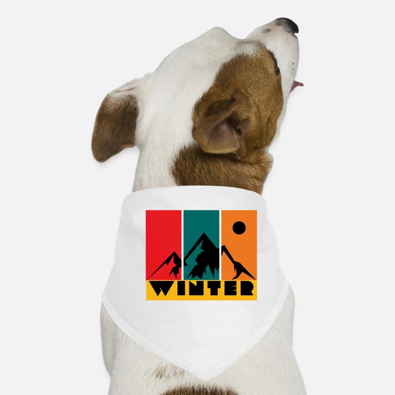 Winter Design Hunde-Bandana