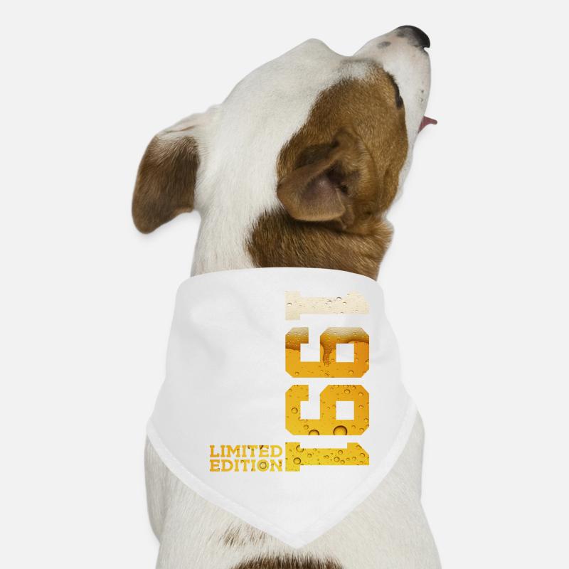 BIÈRE ÉDITION LIMITÉE 1991 35E ANNIVERSAIRE Bandana pour chien