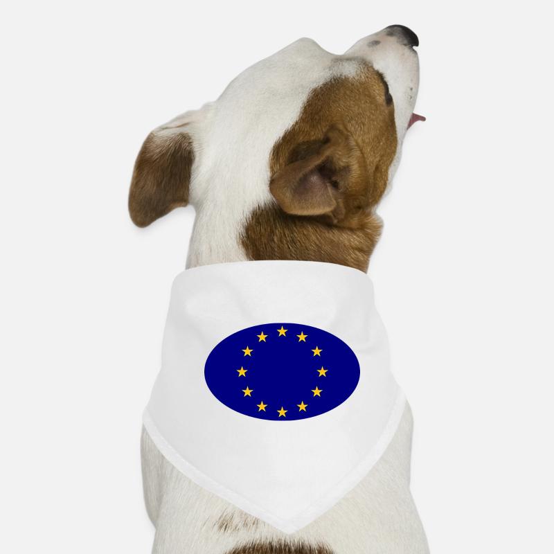 Autocollants pour l’Europe Bandana pour chien
