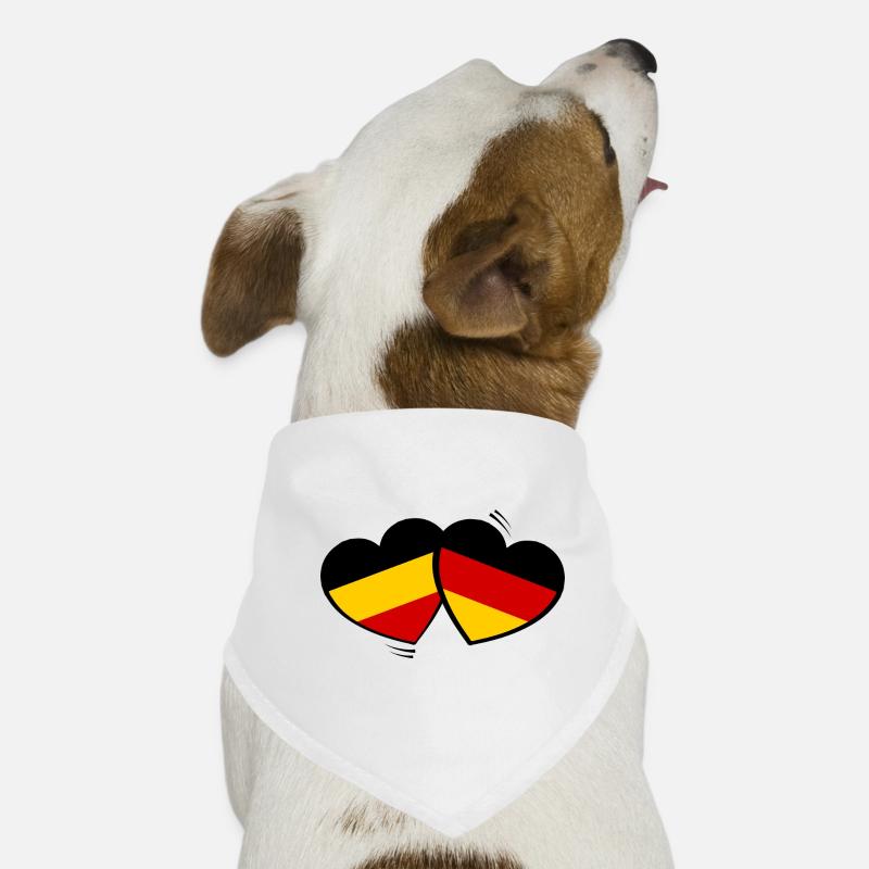 L’amitié germano-belge Bandana pour chien