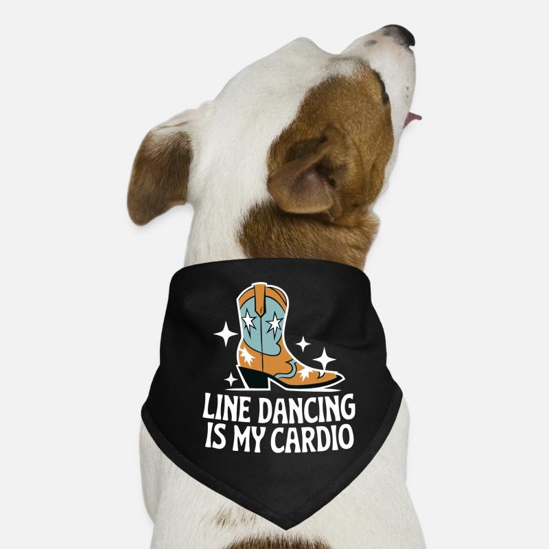 Danse en ligne Danseurs Bandana pour chien
