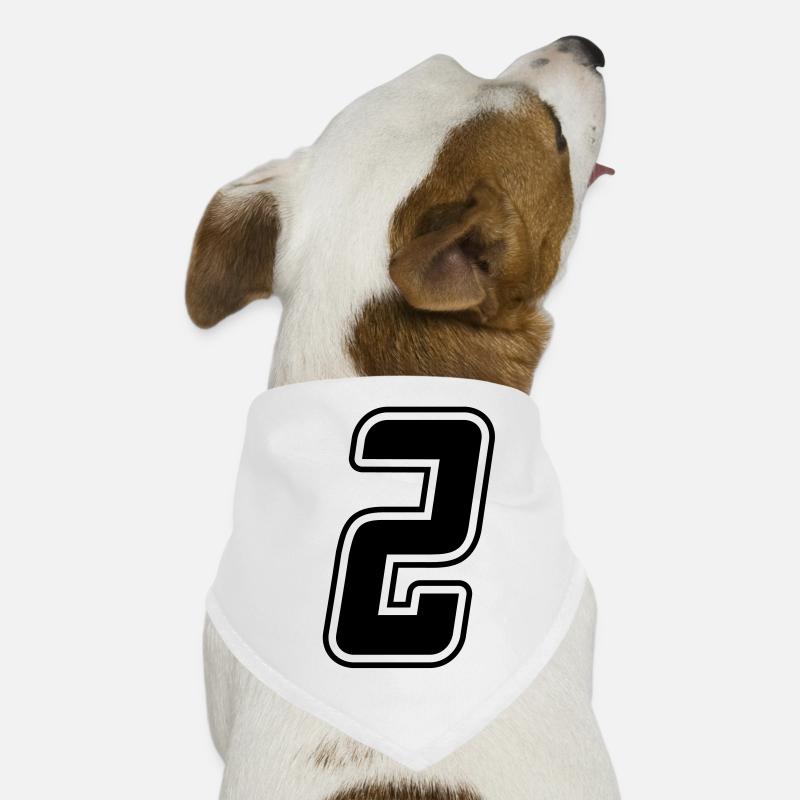 Startnummer 2 Hunde-Bandana