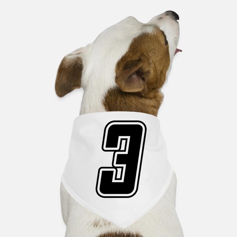 Startnummer 3 Hunde-Bandana