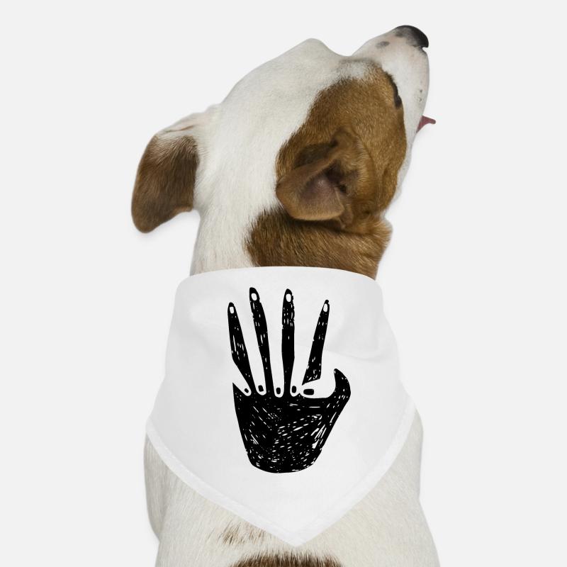 Holding Hands Dog Bandana