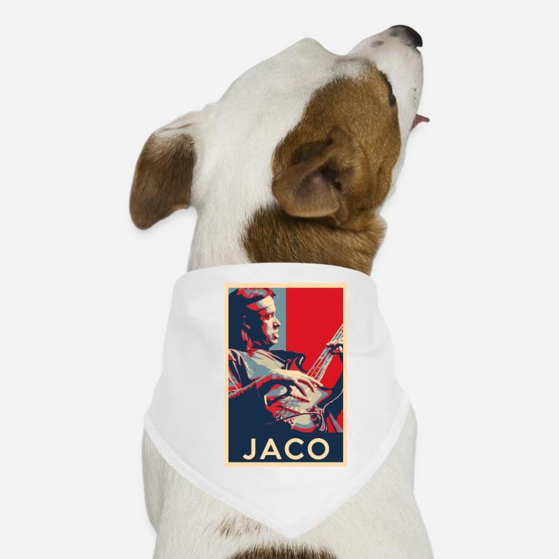 Affiche de Jaco Pastorius Hope - Bandana pour chien - blanc