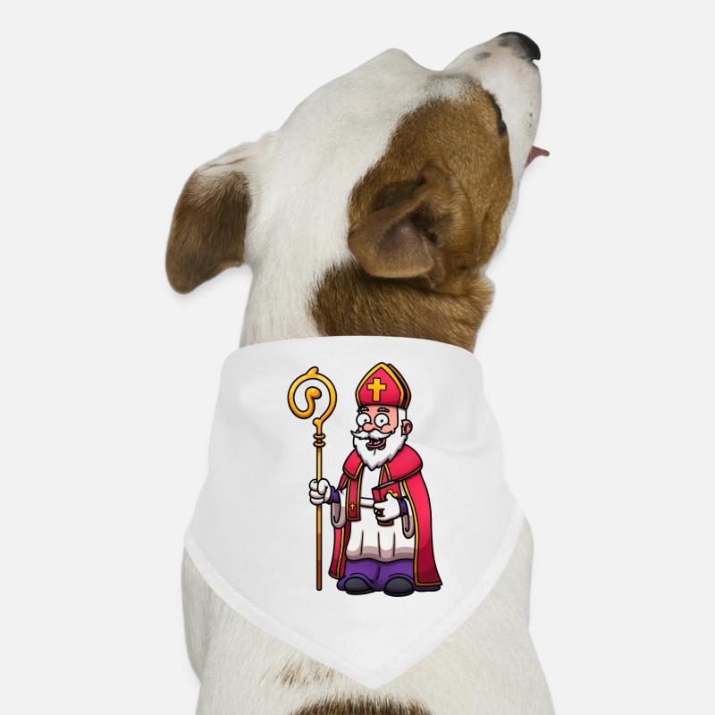Saint Nicolas Bandana pour chien