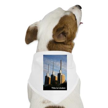 This is Linden - Linden-Nord Hannover #1 - Hunde-Bandana - Weiß - Vorne