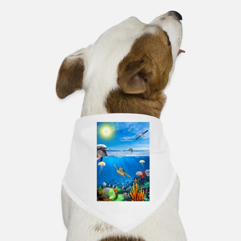 Reef Underwater Dog Bandana