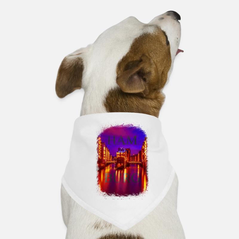 Crazy Hamburg Dog Bandana