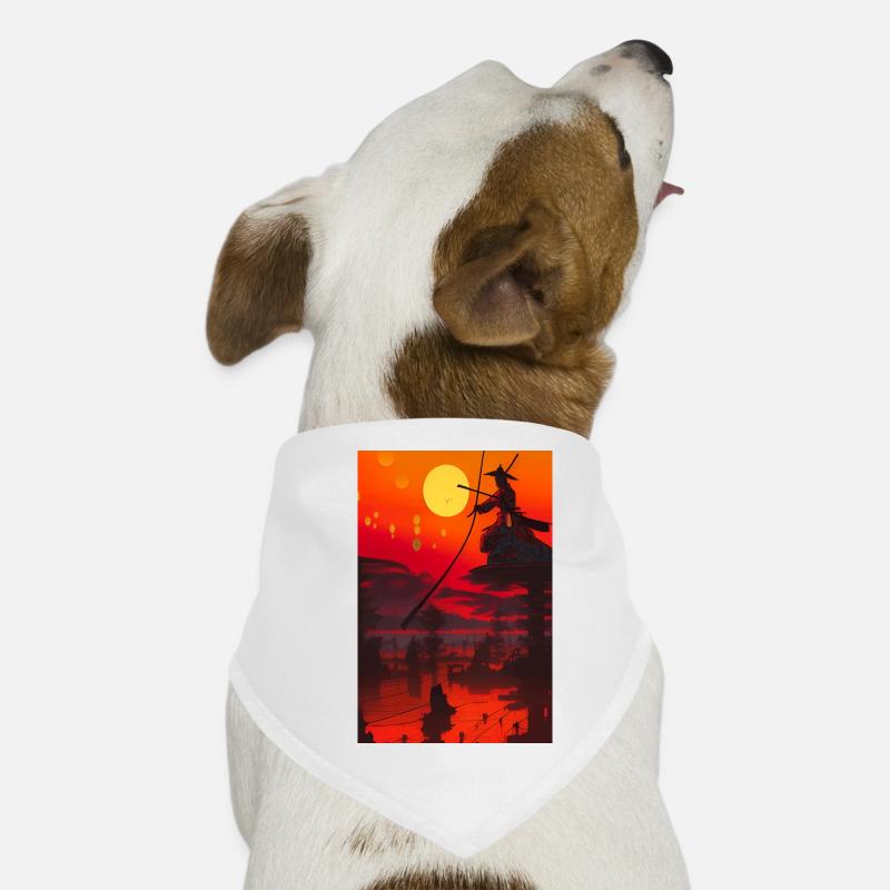 Samouraï 1 Bandana pour chien
