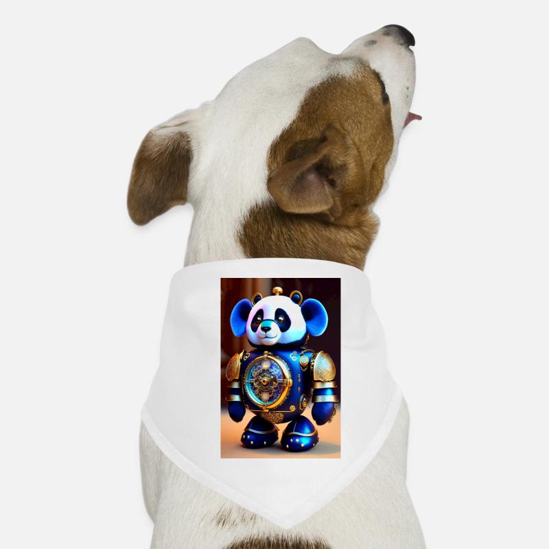 Mouvement mignon Baby Panda Android Bandana pour chien