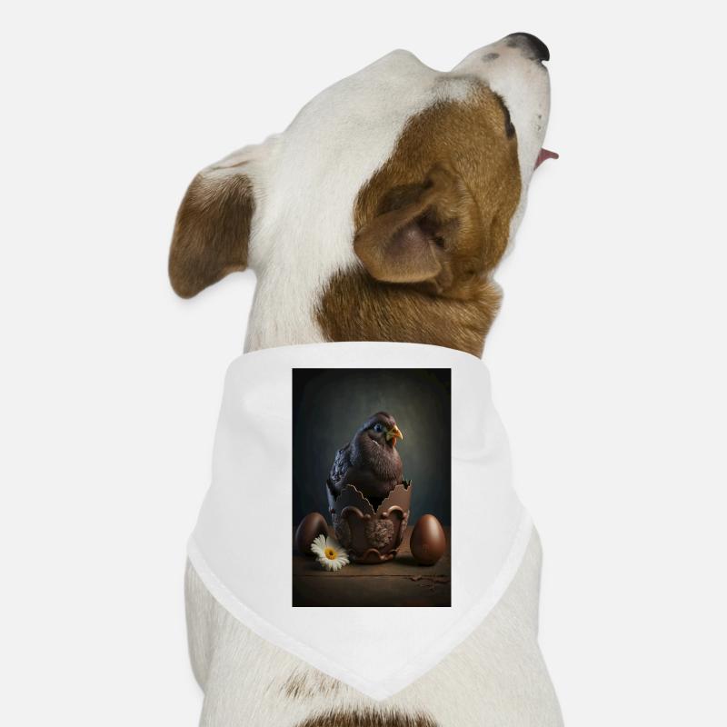 Easter Chick Chocolate Chocolate Easter Egg Dog Bandana