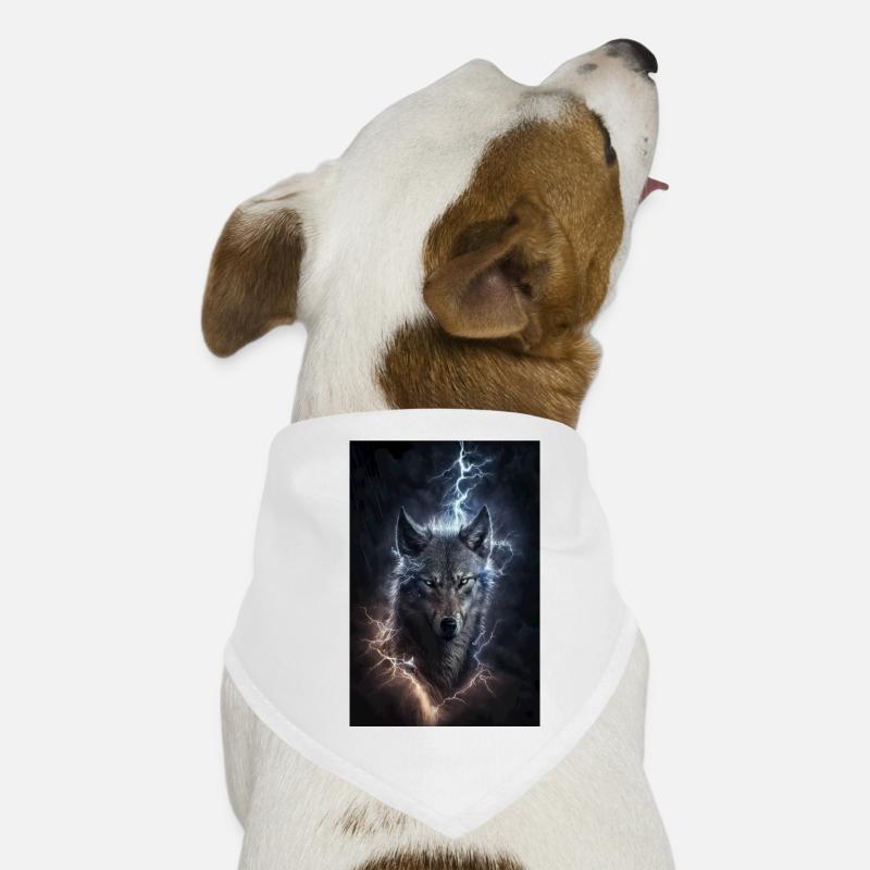 Wolf Blitz Thunder Epic Cool Epic Lupi epici Bandana per cani
