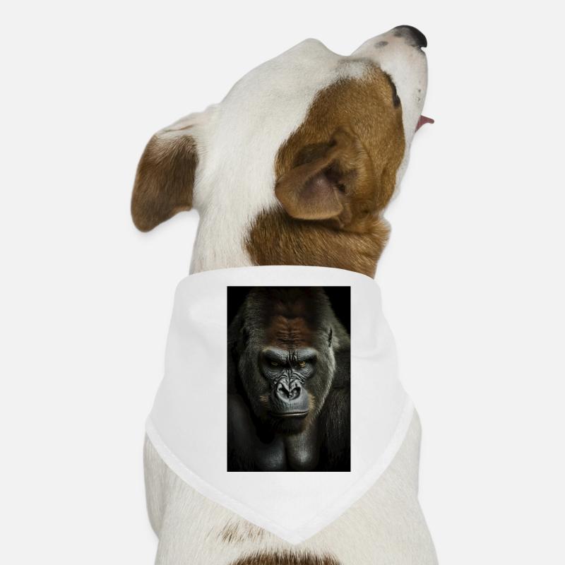Gorilla Affe Cool Hunde-Bandana