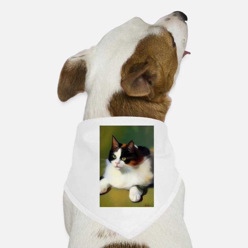 Cat Image Dog Bandana
