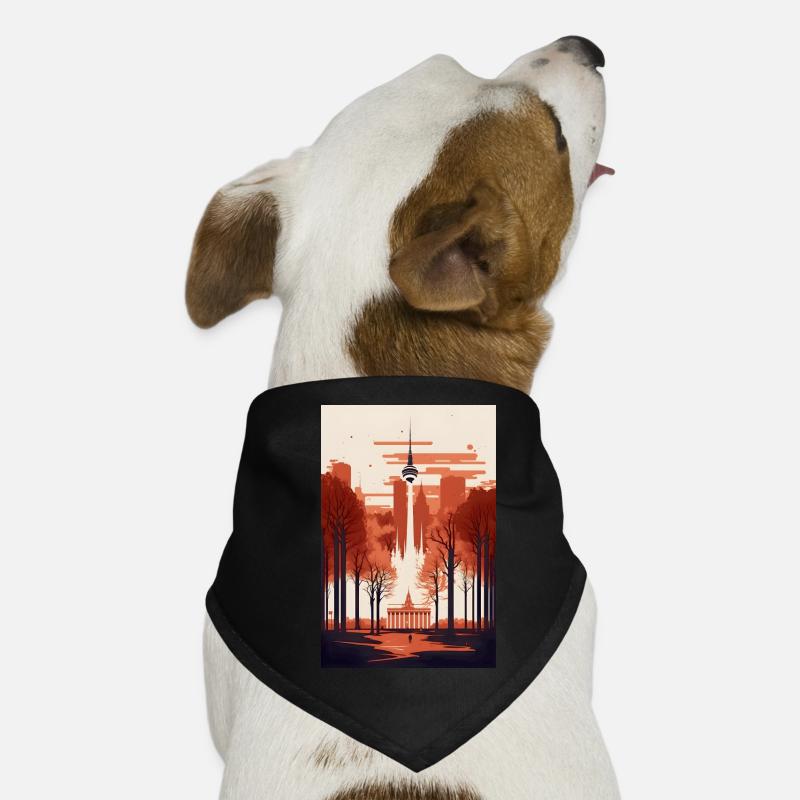 Berlin Capital Berlin Home Gift Bandana pour chien