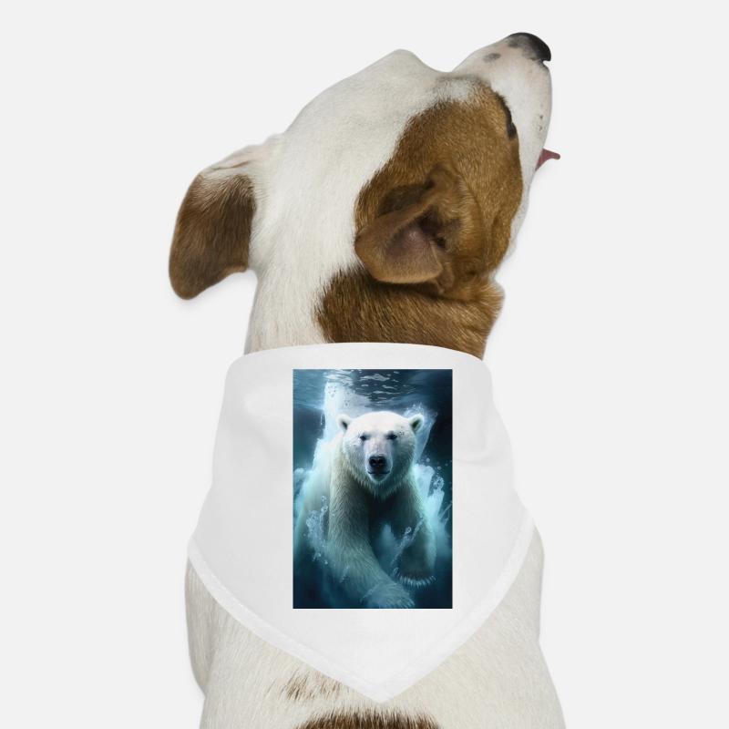 Polar bear Dog Bandana
