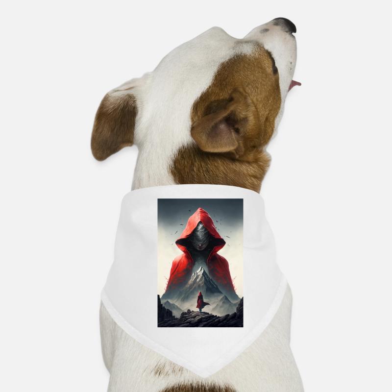 ROTKÄPPCHEN - Hunde-Bandana - Weiß
