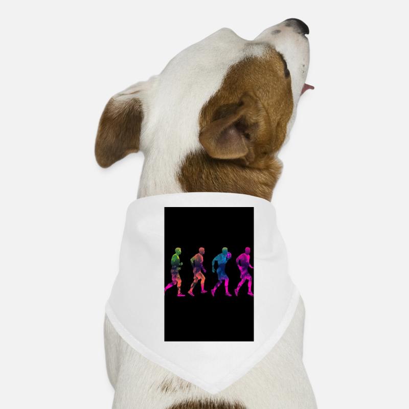 Évolution du football Bandana pour chien