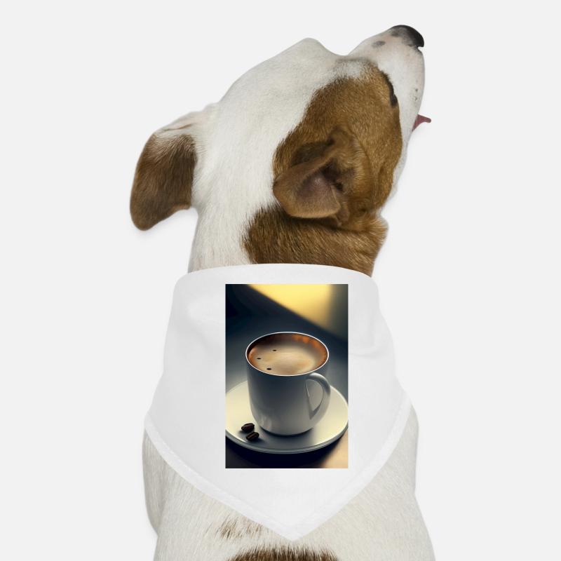 Café, grains de café Bandana pour chien