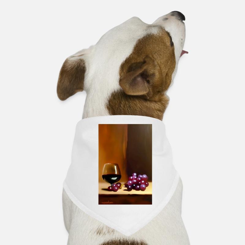 Wein Trinker Hunde-Bandana