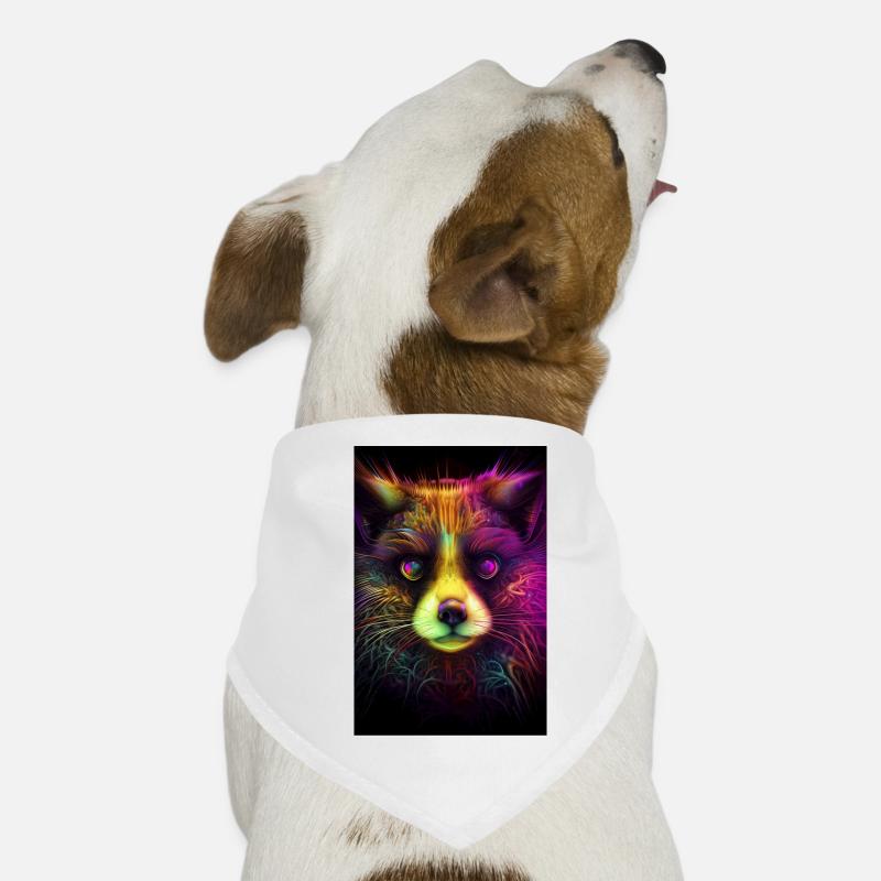 Waschbär in der 5. Dimension Hunde-Bandana