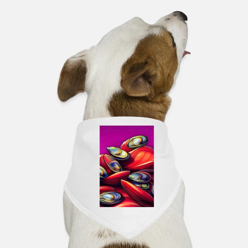 Muscheln Hunde-Bandana