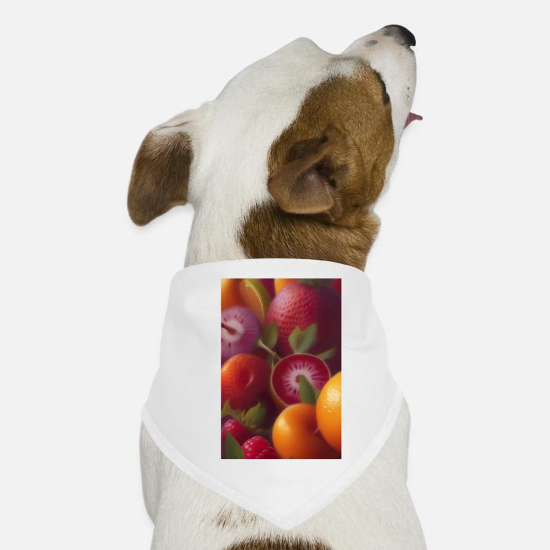 Früchte Hunde-Bandana