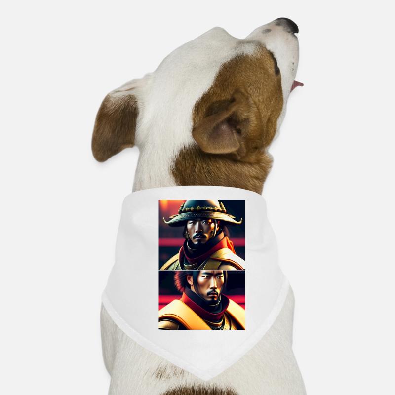 Futuristic Samurai Dog Bandana