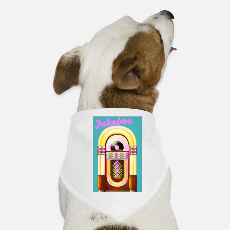 1950s Jukebox Dog Bandana