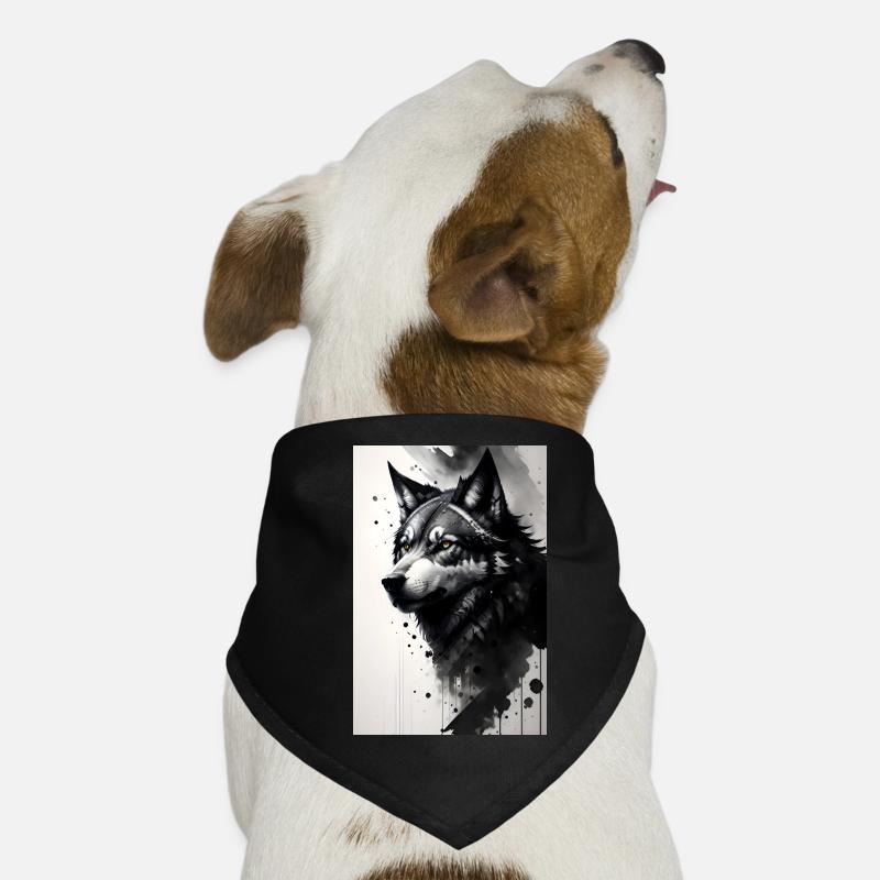 Wölfin Hunde-Bandana