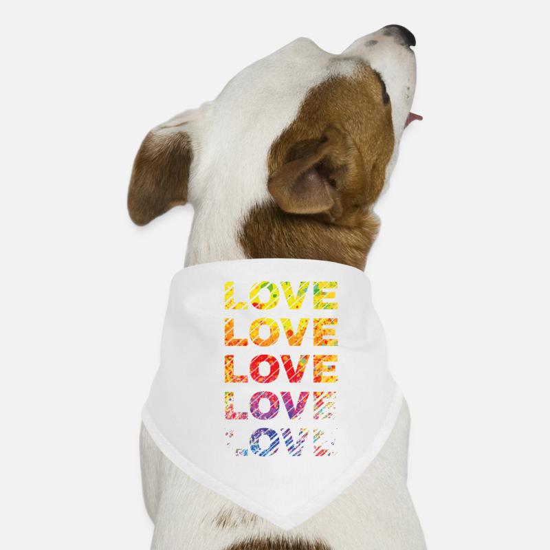 AMOUR Bandana pour chien