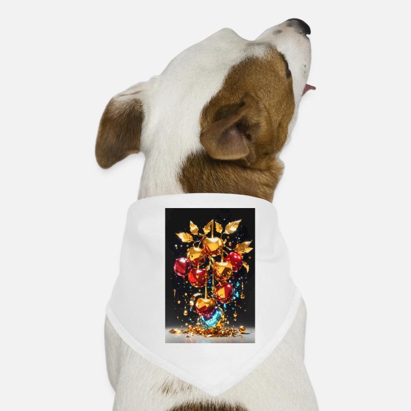 Cherry Golden Dog Bandana