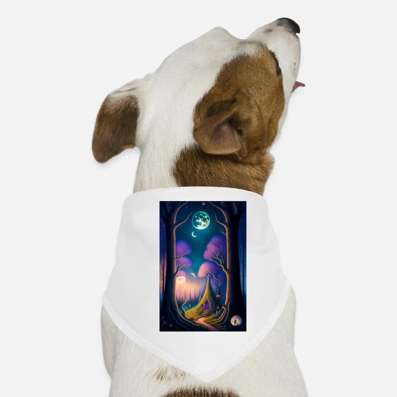Magisches Paradis Hunde-Bandana