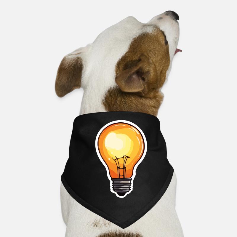 Ampoule / Ampoule / Luminosité / Lumière Bandana pour chien