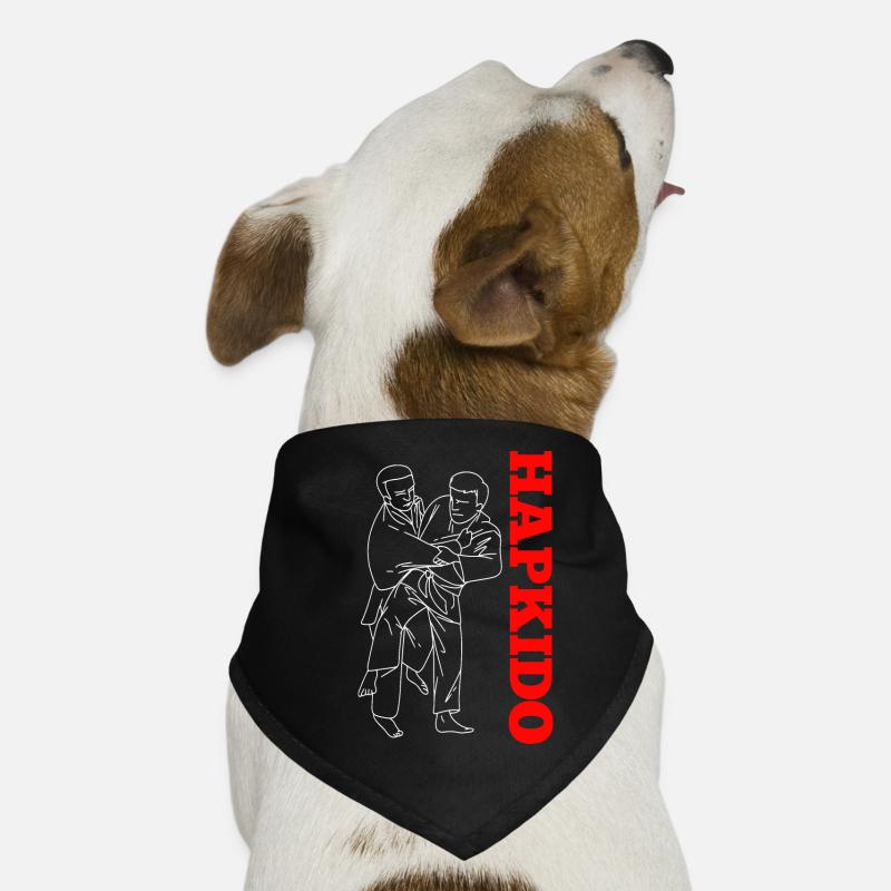 Hapkido-Kampfkunst-Geschenk Hunde-Bandana