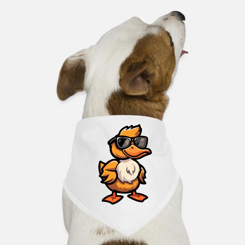 Bande dessinée de canard Cool Bandana pour chien