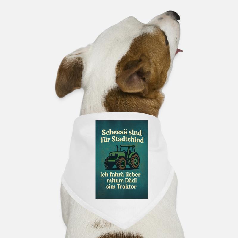 Traktor vum Dädi Hunde-Bandana