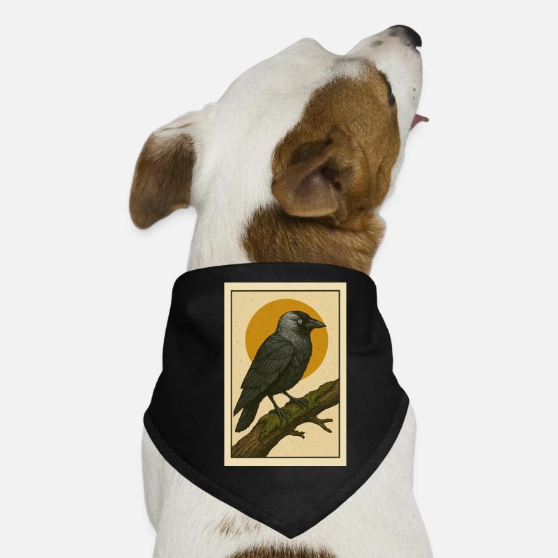 Chew Crow Jackdaw Dog Bandana