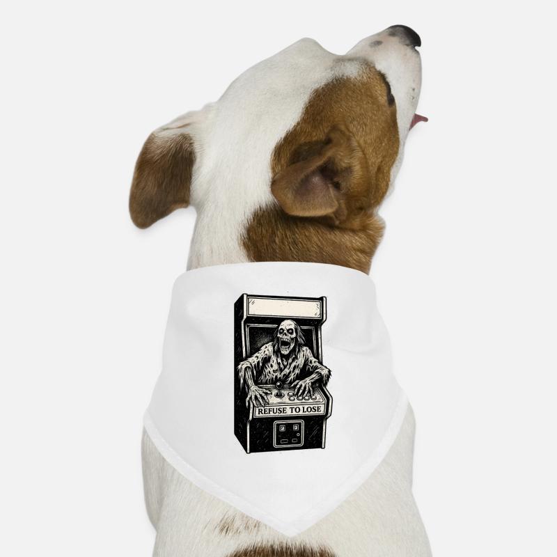 Arcade Skeleton Dog Bandana