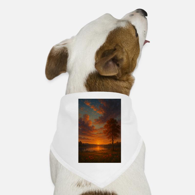 Sunset Dog Bandana