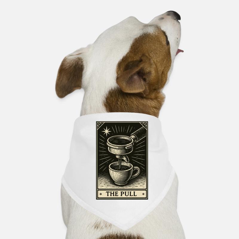 Tarot pour les amateurs de café – The Pull Bandana pour chien