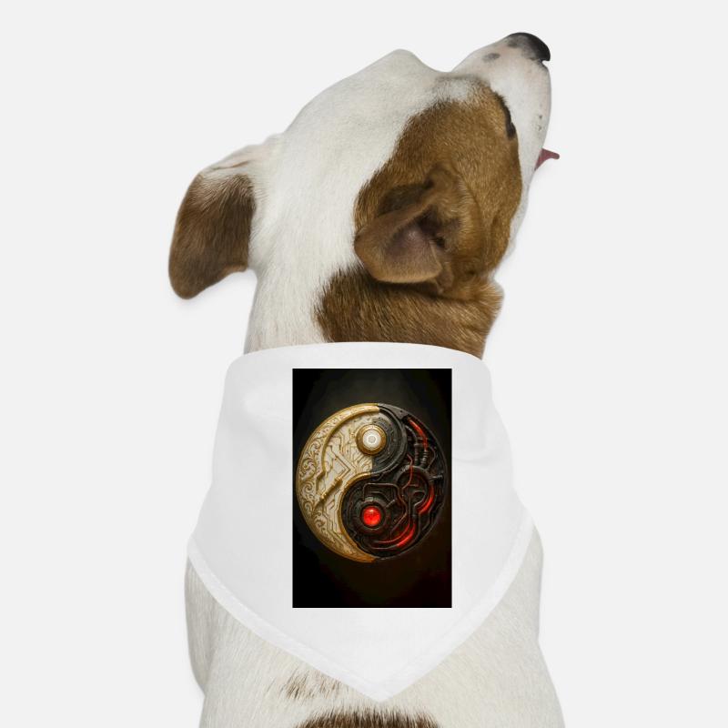 Équilibre Cyber Yin Yang Bandana pour chien