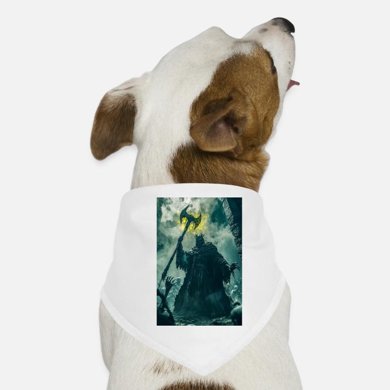 Dark Necromancer Rises Dog Bandana